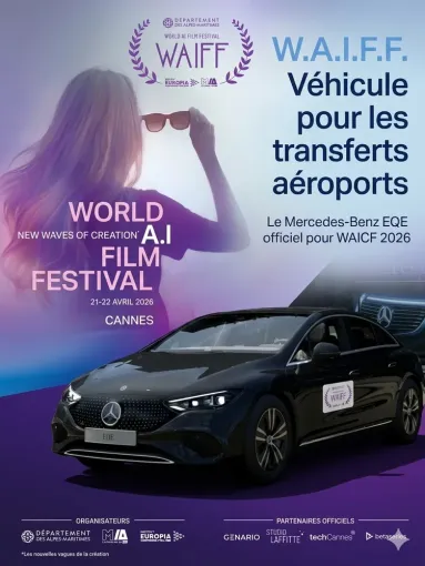 Cannes accueille la 2ème édition du World AI Film Festival, Cannes, DS Azur Driver