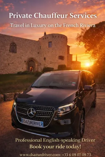services de transport VIP pour le festival du film à cannes 2026, Cannes, DS Azur Driver