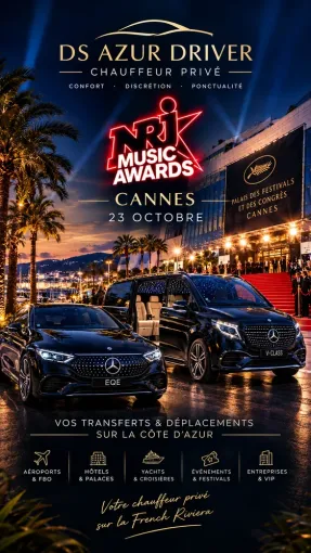 nrj music awards — cannes | 23 october, Cannes, DS Azur Driver