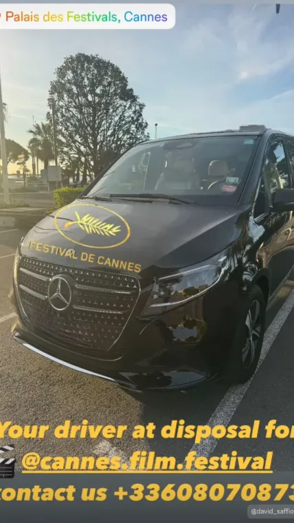 Chauffeur privé à votre disposition pour le Festivals de Cannes 2026, Cannes, DS Azur Driver