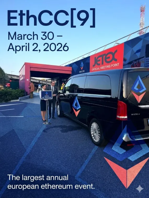 ethereum community conference 2026 à cannes : anticipez vos déplacements dès maintenant, Cannes, DS Azur Driver